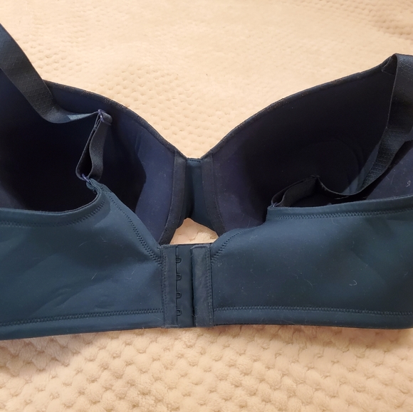 NEW Vanity Fair 40DD Teal Smooth Back Bra - Picture 4 of 6